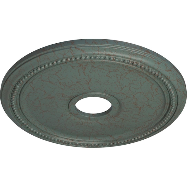 Diane Ceiling Medallion (Fits Canopies Up To 5 3/8), 18OD X 3 5/8ID X 1 1/8P